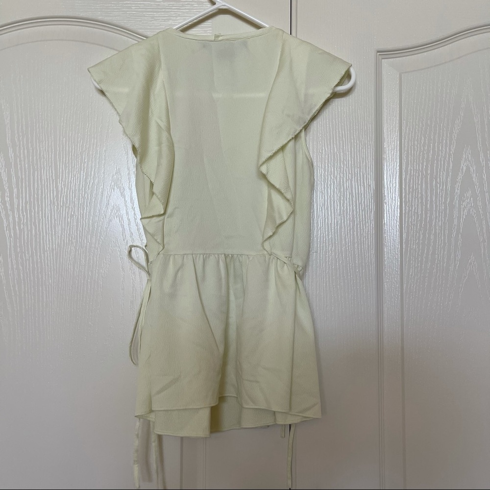 French connection Nia Drape Fluted Top - Picture 8 of 10